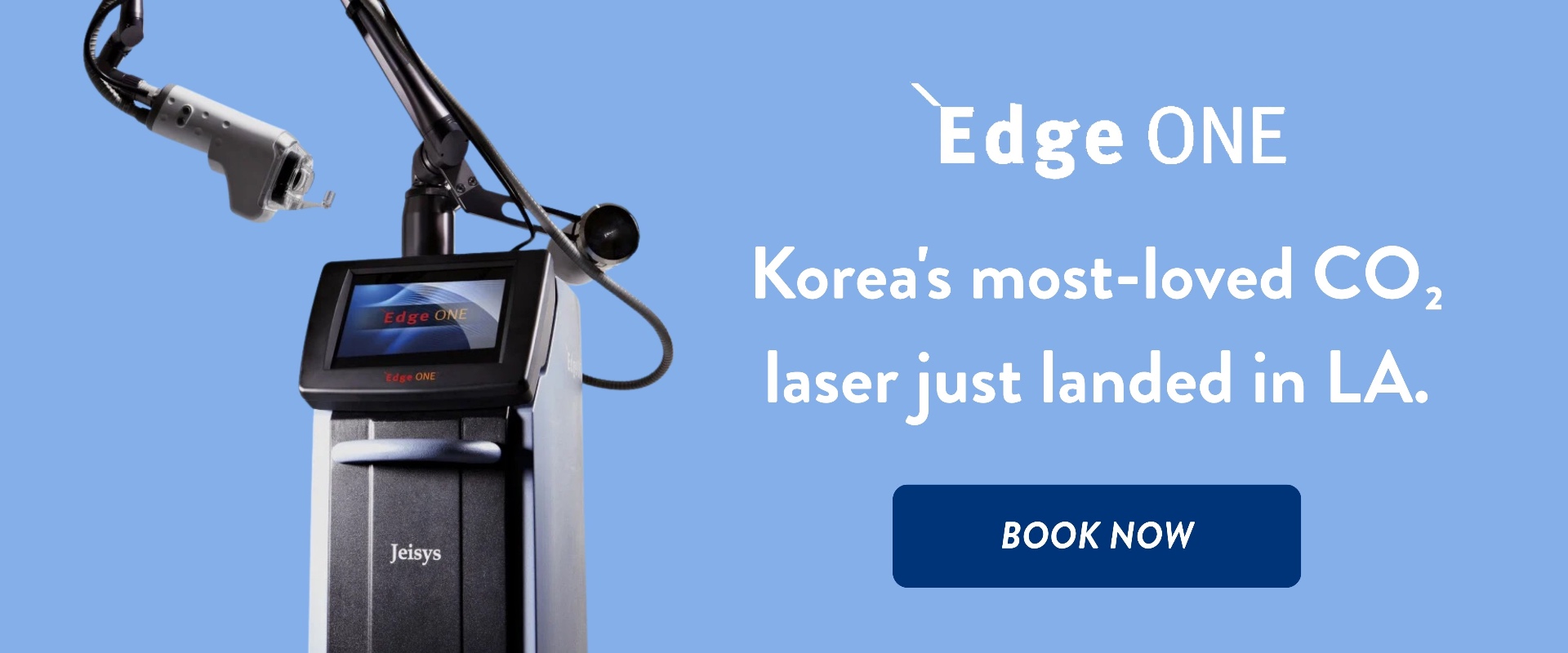 Edge ONE by Jeisys — Korea's most-loved CO₂ laser, now available in LA. Book now.