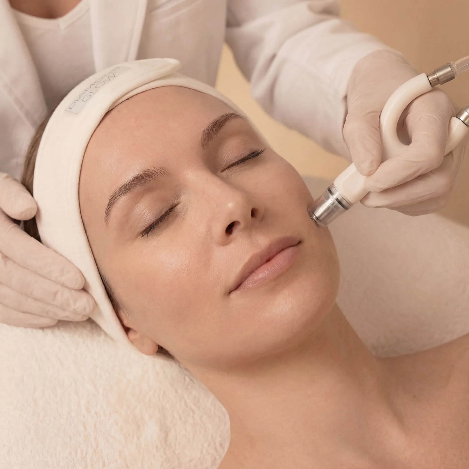 Diamond Glow treatment detail at Beauty Ranch Medical Spa